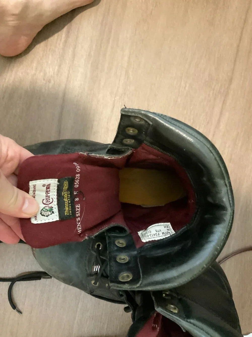 Chippewa Mens Logger Steel Toe Boots